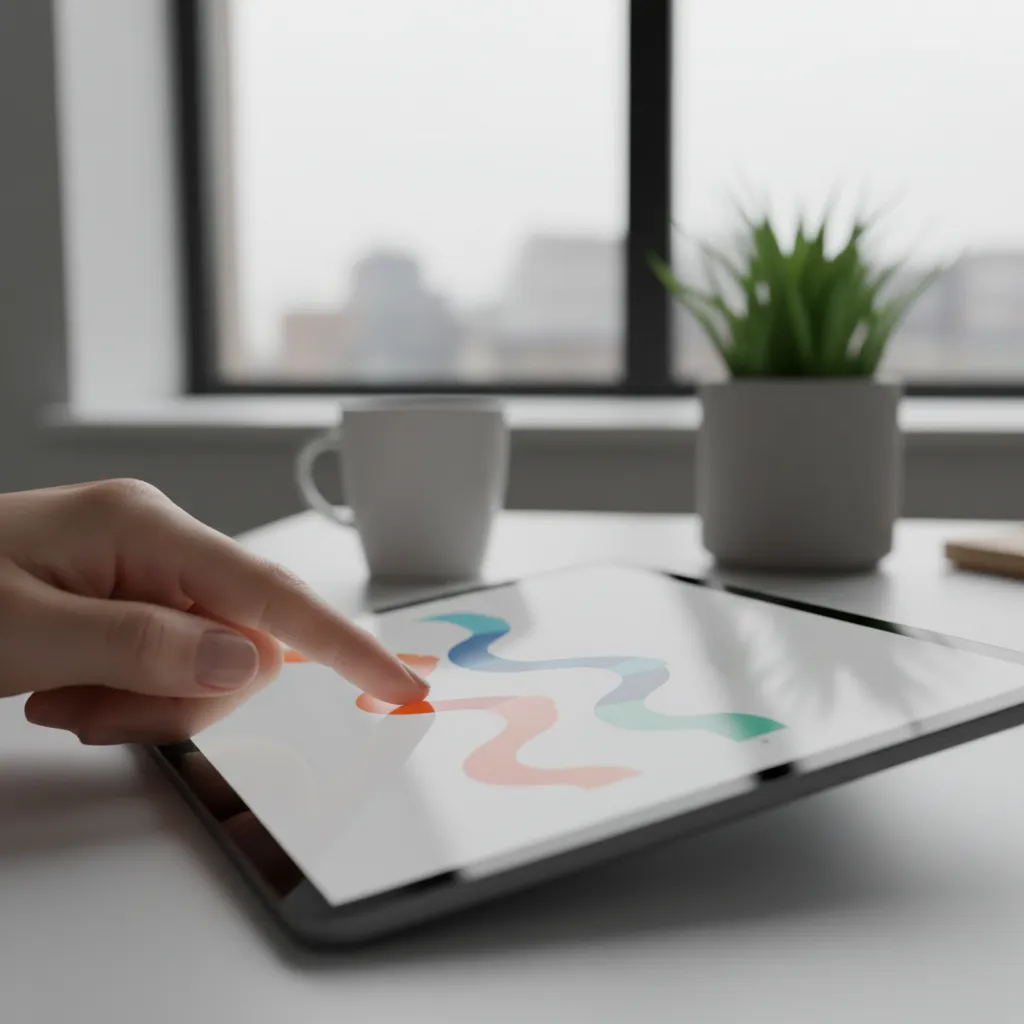 AI predicting project risks on a digital timeline