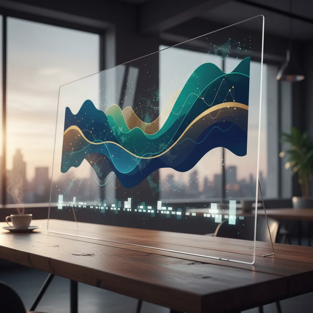 Digital dashboard showing direct indexing portfolio performance and tax savings