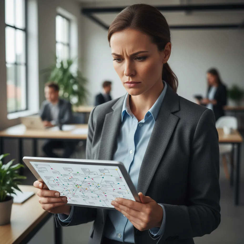 Professional identifying high-impact automation opportunities