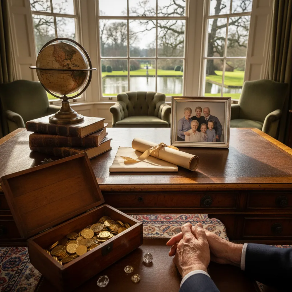 Elegant image representing long-term financial security and generational wealth through strategic trust planning.