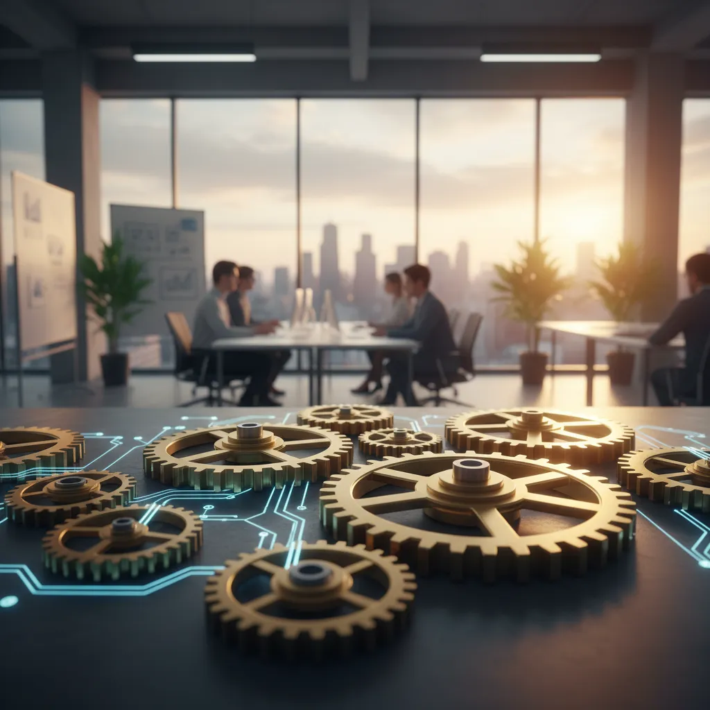 Dynamic representation of strategic workflow automation leading to business growth